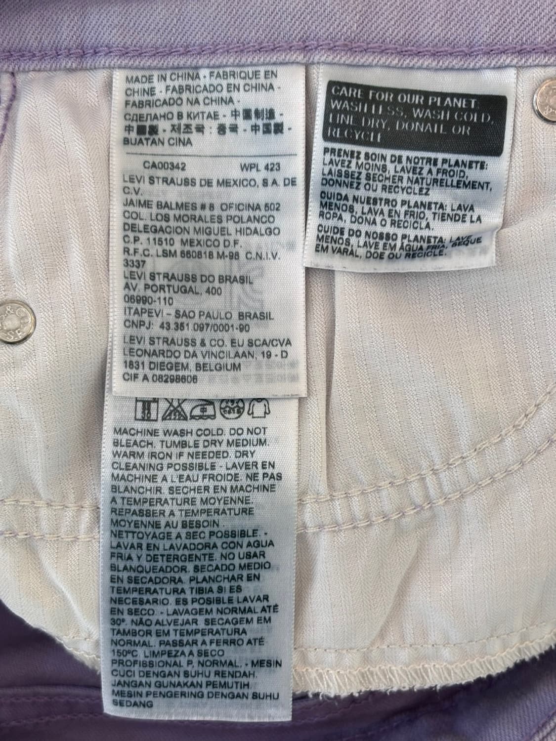 Vintage Levis Denim Pants 상품이미지7