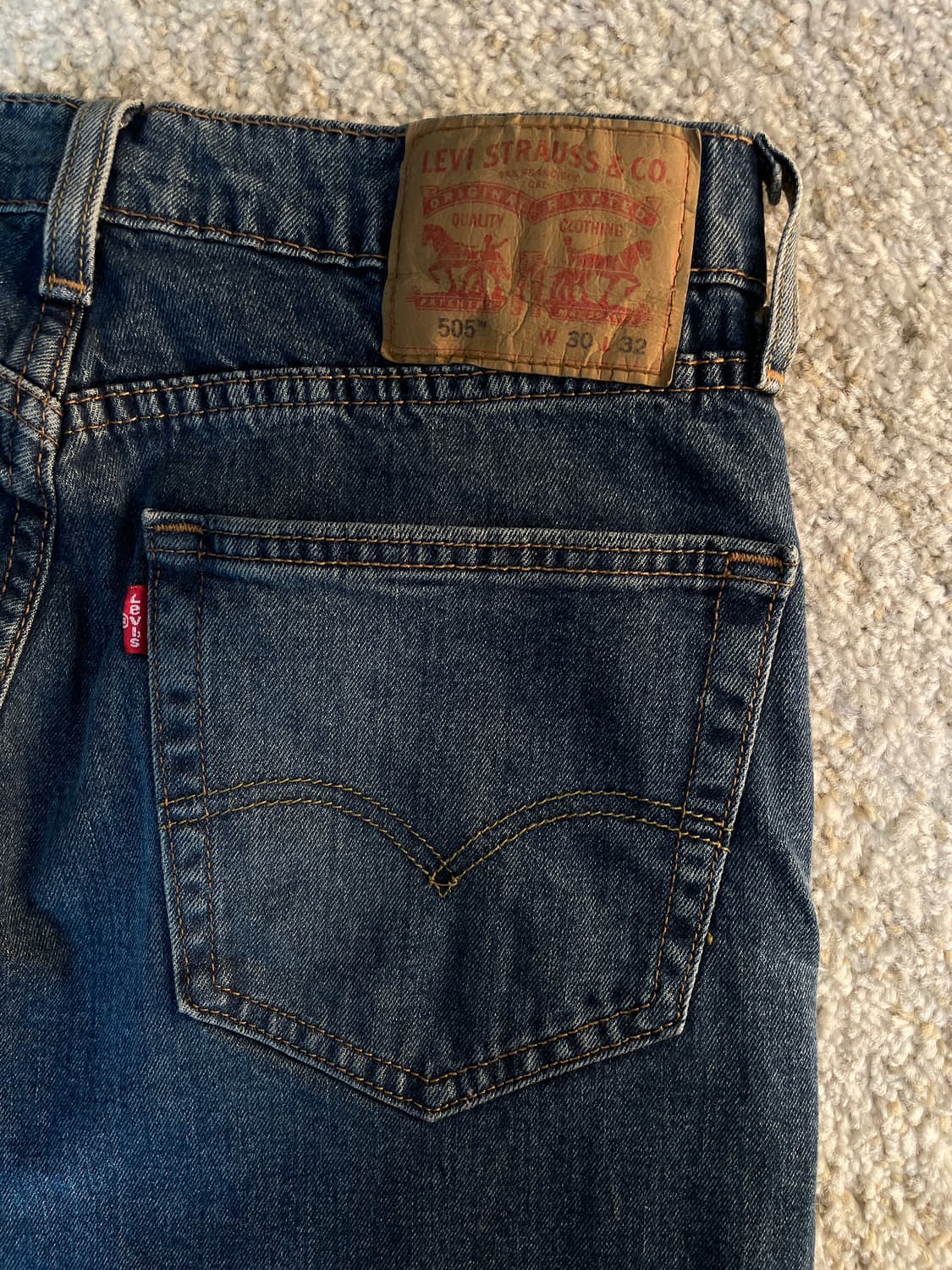 [30] 00s Levis 505 리바이스 505 빈티지 데님 진 중청  상품이미지3