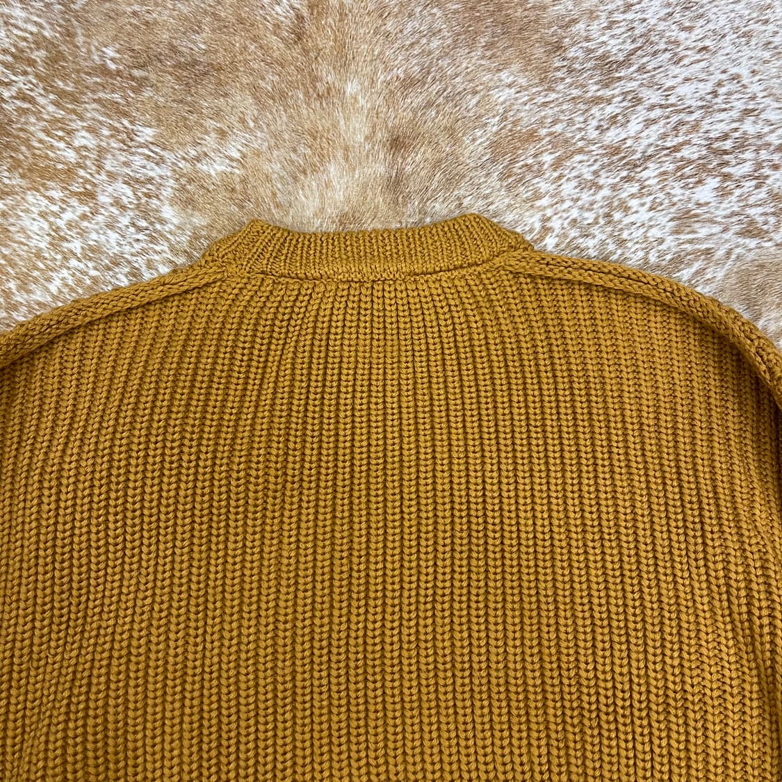 사카이 X 칼하트 WIP 니트 풀오버 디트로이트 베이지 상품이미지10