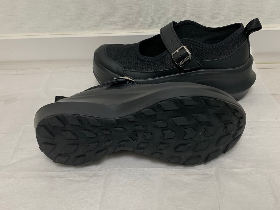 살로몬 x 꼼데가르송 RX 메리 제인 플랫폼 블랙 상품이미지7