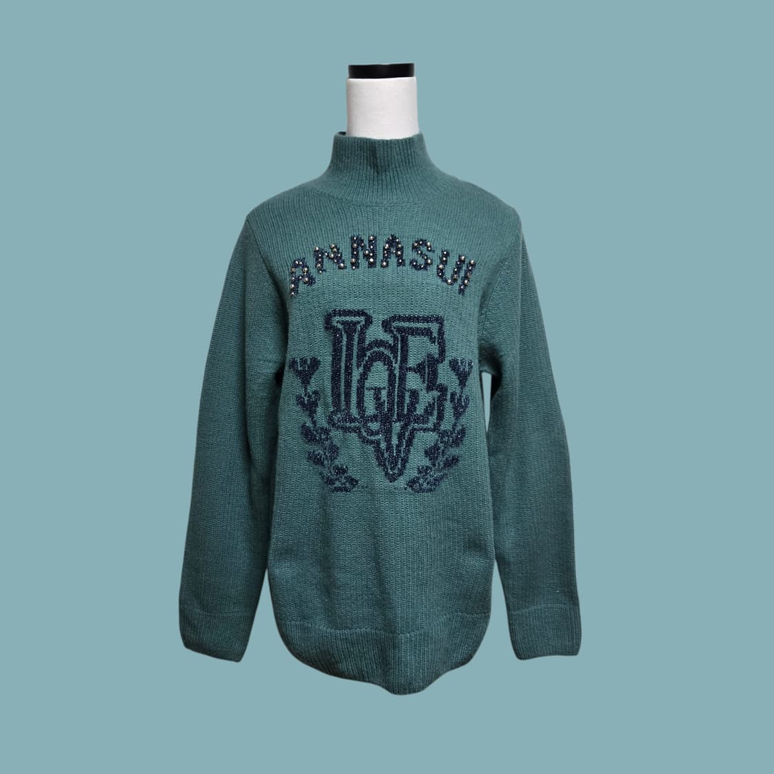 안나수이 큐빅 캐시미어 니트 / 여성니트 상품이미지1