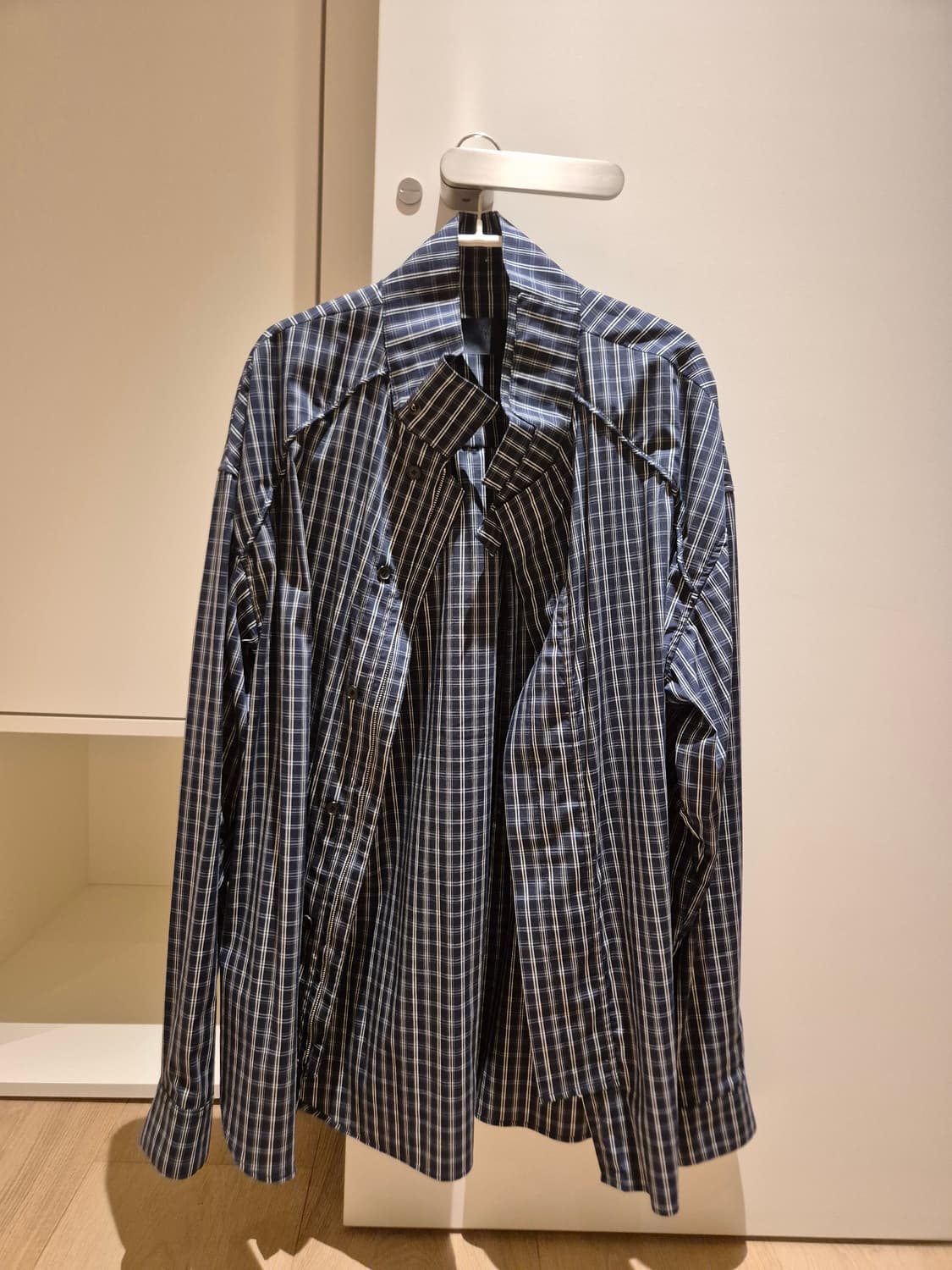 준지 네이비 셔츠자켓 46 상품이미지1