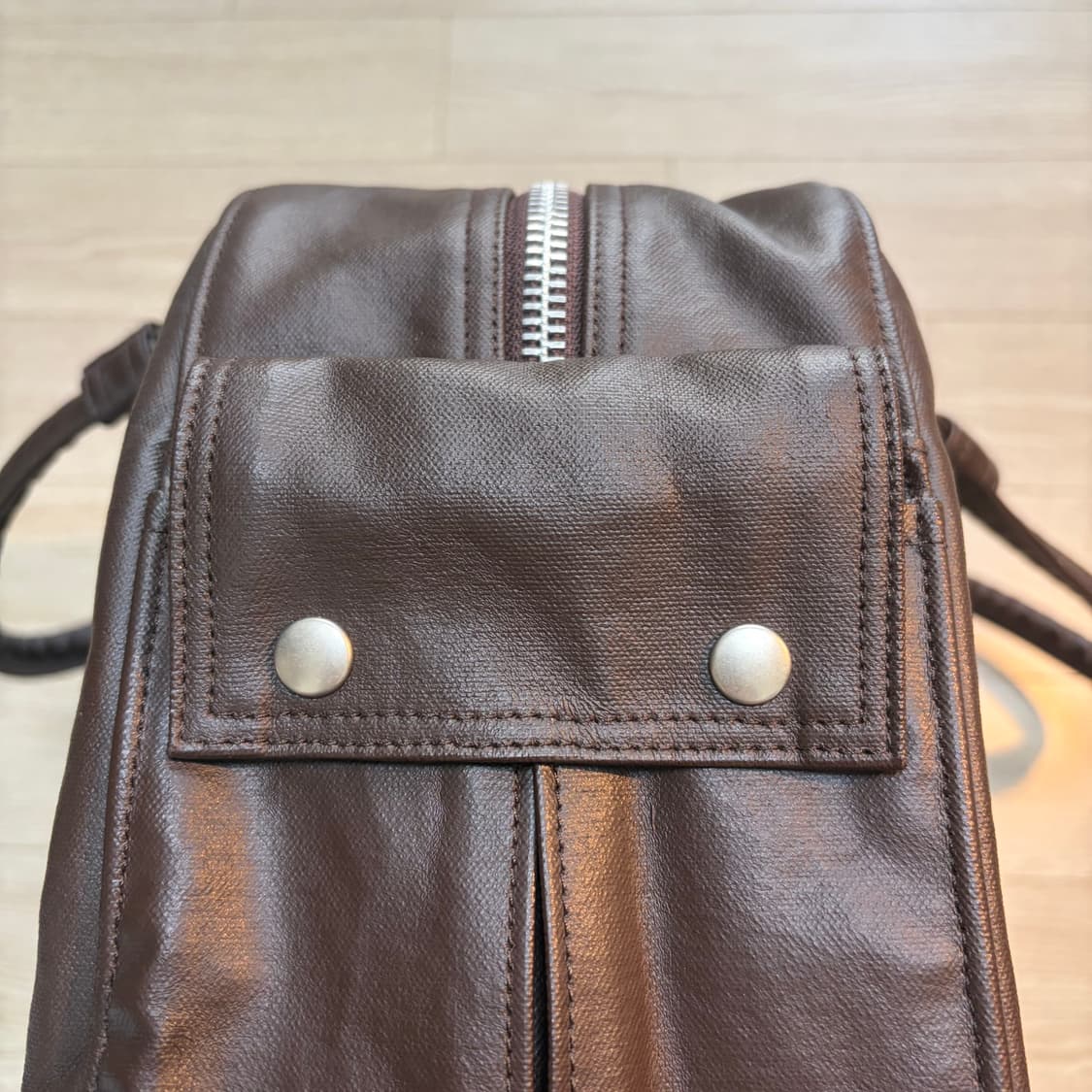 요시다포터 porter 프리스타일 보스턴백 브라운 (미사용에 가까움) 상품이미지5