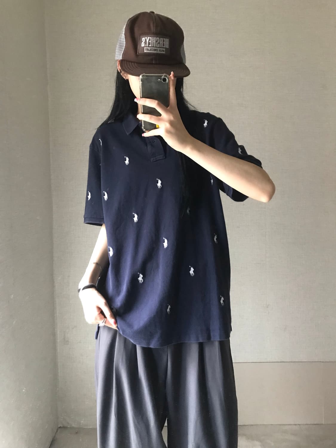 폴로 멀티포니 네이비 반팔pk 상품이미지5