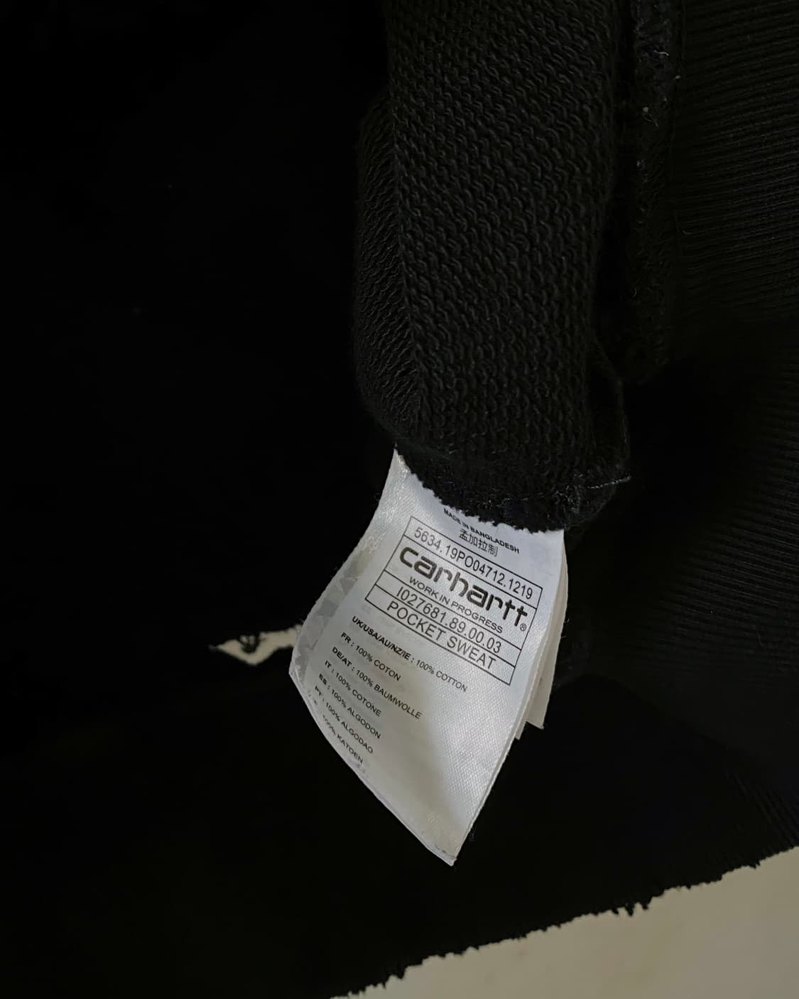 칼하트 디스트로이드 페인팅 맨투맨 상품이미지10