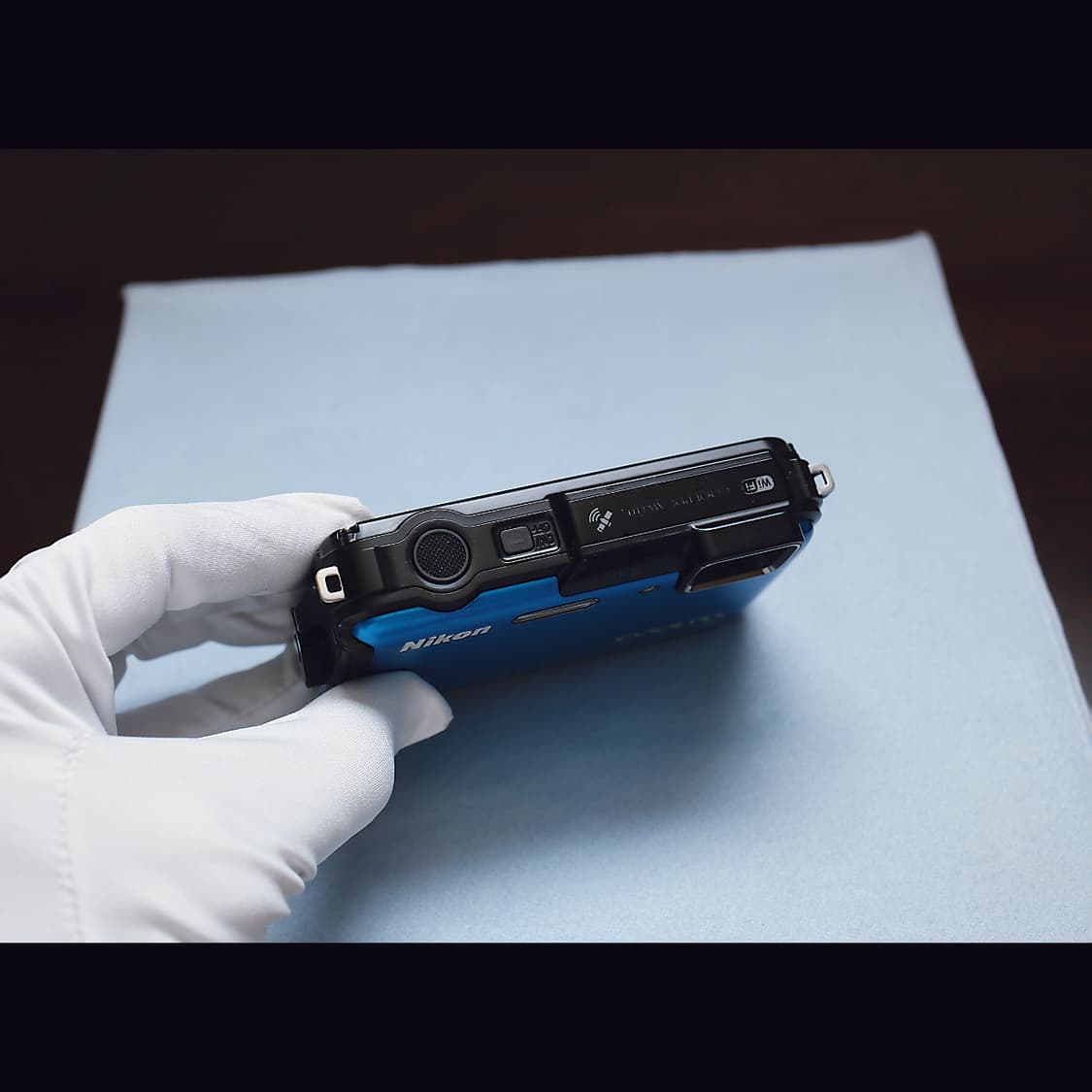 레어<한글>니콘 쿨픽스 aw110 (aw100) 블루 빈티지 디카 상품이미지3