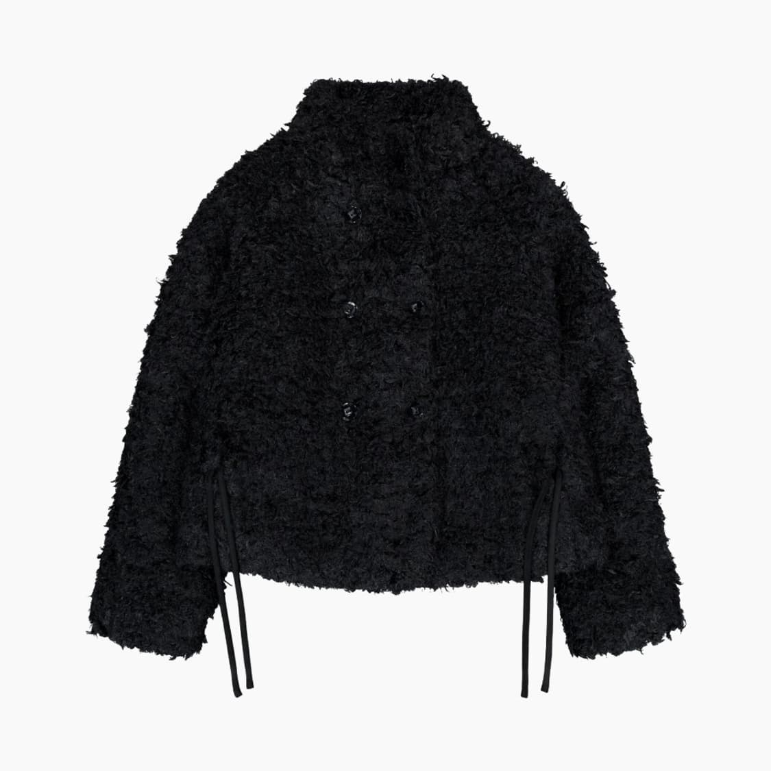 코이세이오 헤어리 퍼 자켓 블랙 미개봉 새제품 판매 상품이미지1