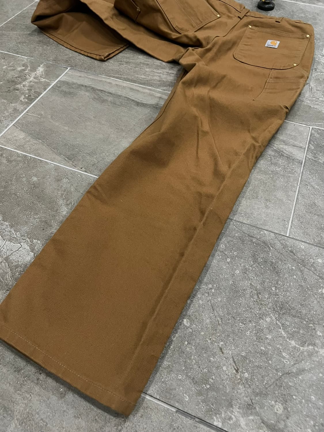 (34X32)칼하트 더블니 워크팬츠 B01BRN 칼하트브라운 루즈핏  상품이미지8