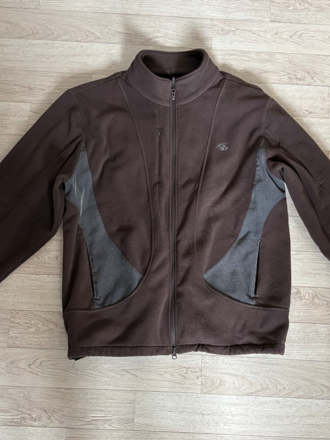 산산기어 플리스 자켓 브라운 4사이즈 상품이미지1