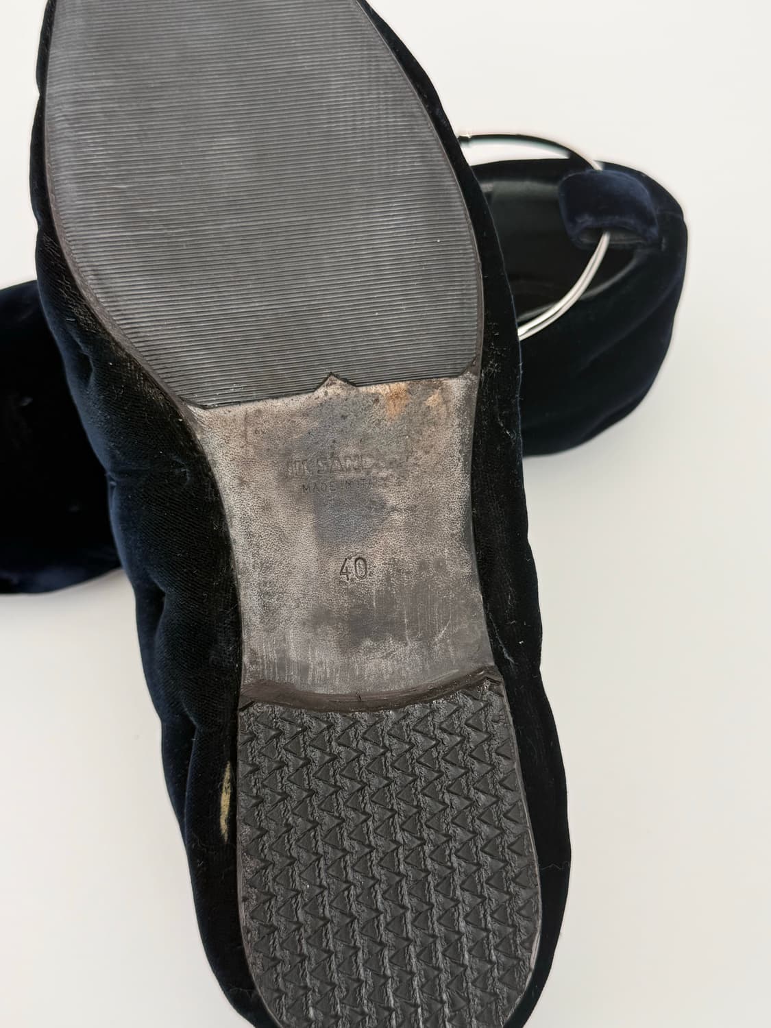 질샌더 링 벨벳 플렛슈즈 40 상품이미지10