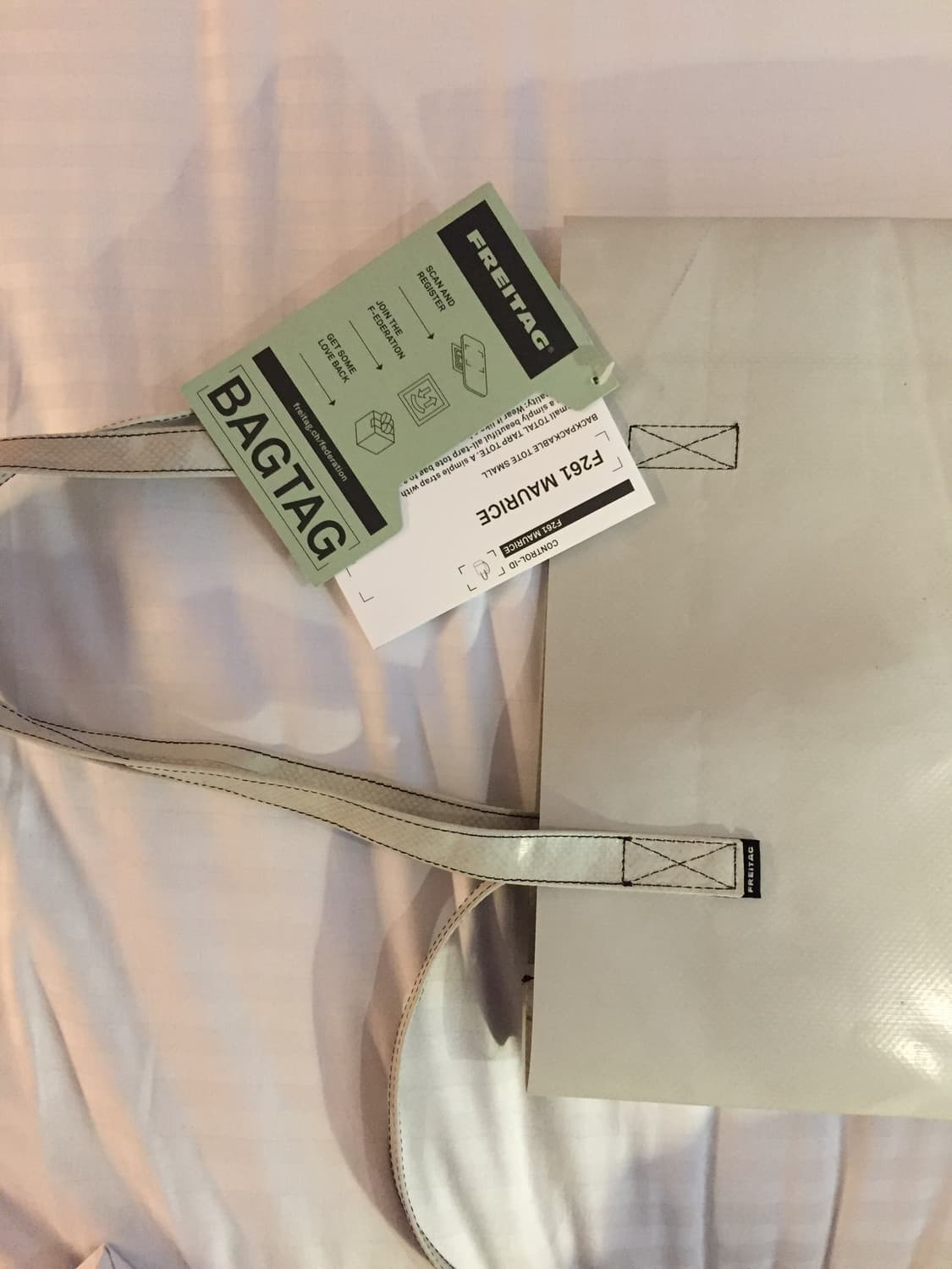 프라이탁 모리스 f261 그레이 화이트 상품이미지3