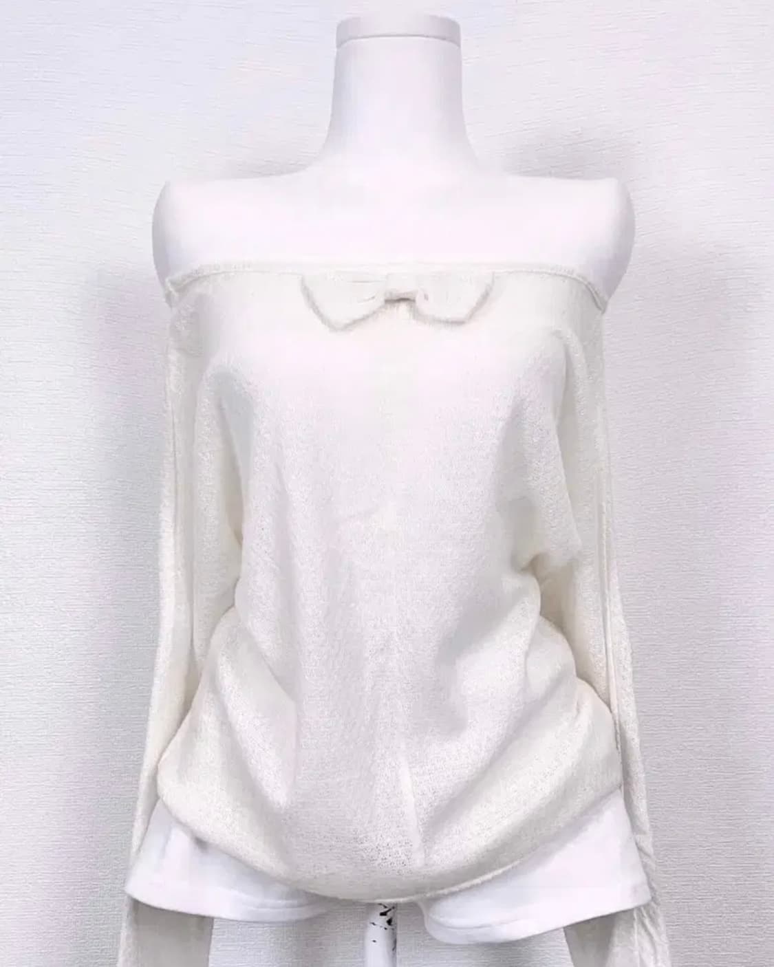 빈티지 리본 롱슬리브 상품이미지1