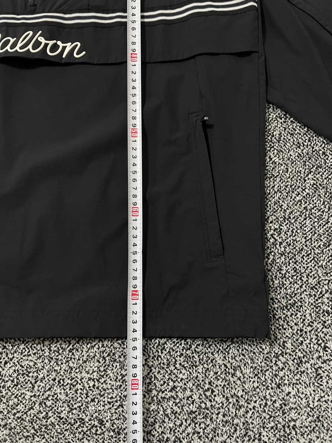 빈티지9. 말본 골프 하프집업 아노락 사이드 집업 바람막이 점퍼 긴팔 상품이미지7