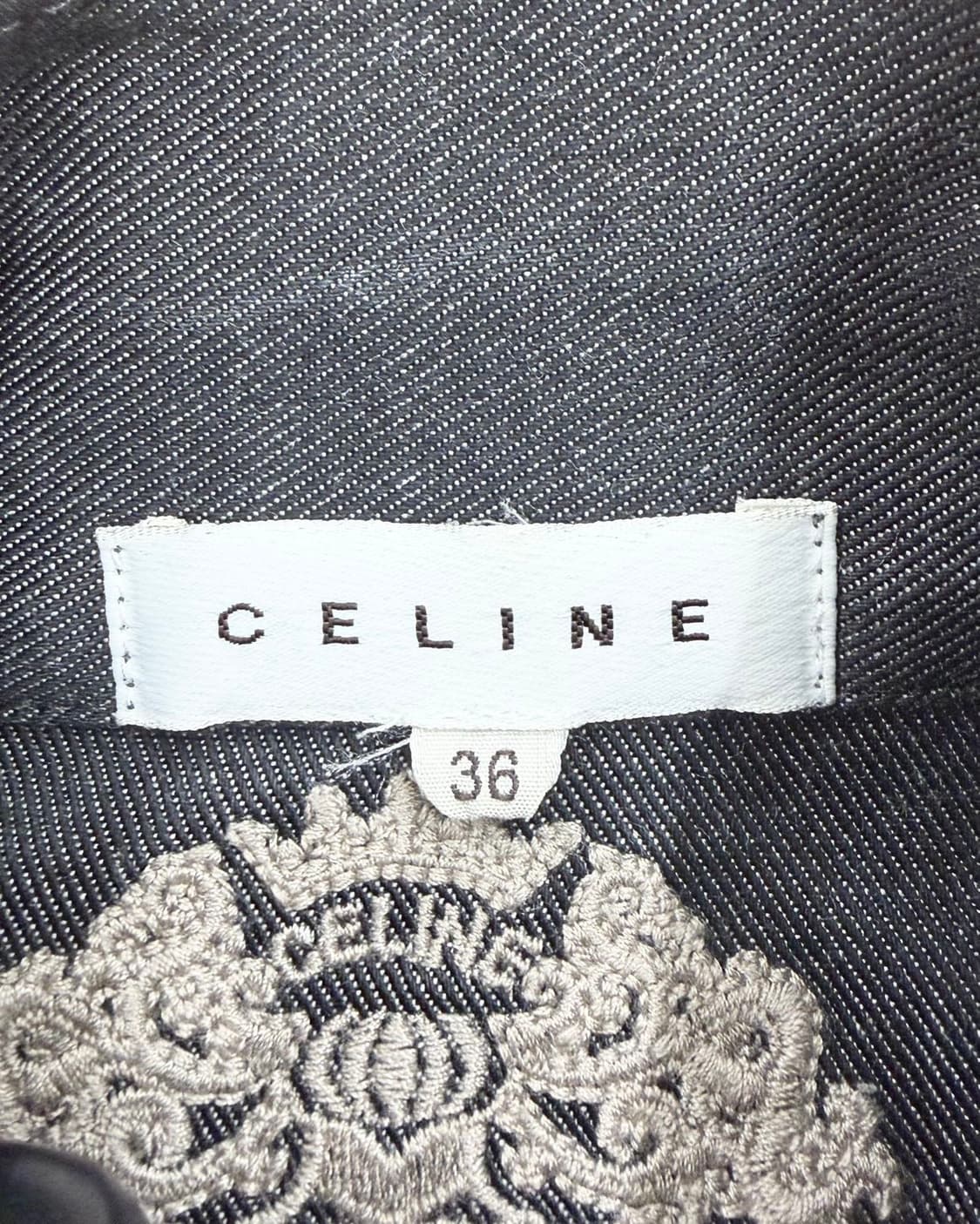 셀린느 데님 네이비 트리오페 자켓  상품이미지7