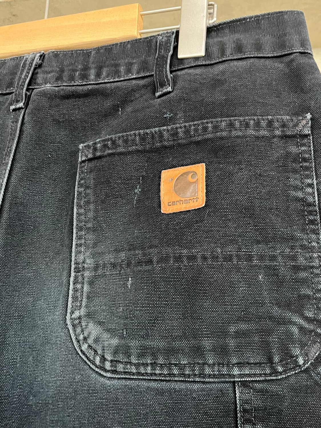 90's CARHARTT B11 CARPENTER WORK PANTS 상품이미지8
