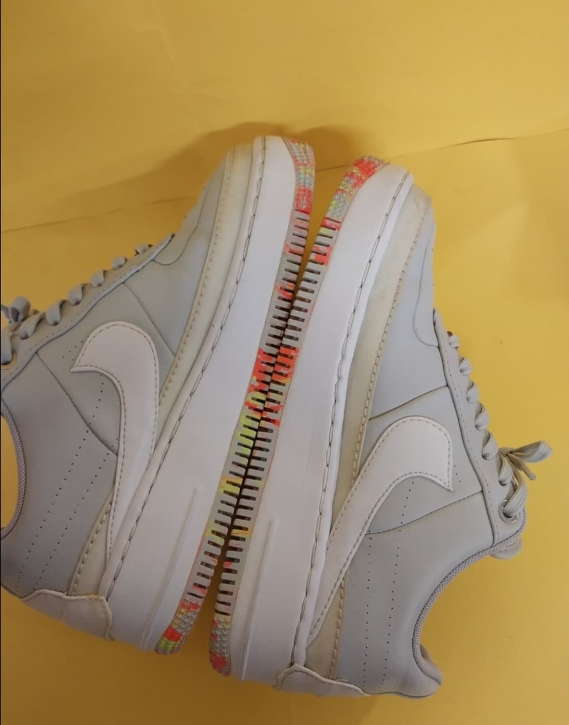 여성 나이키 에어포스1 제스터 XX 프린트 퓨어 플래티넘 운동화 (240 상품이미지6