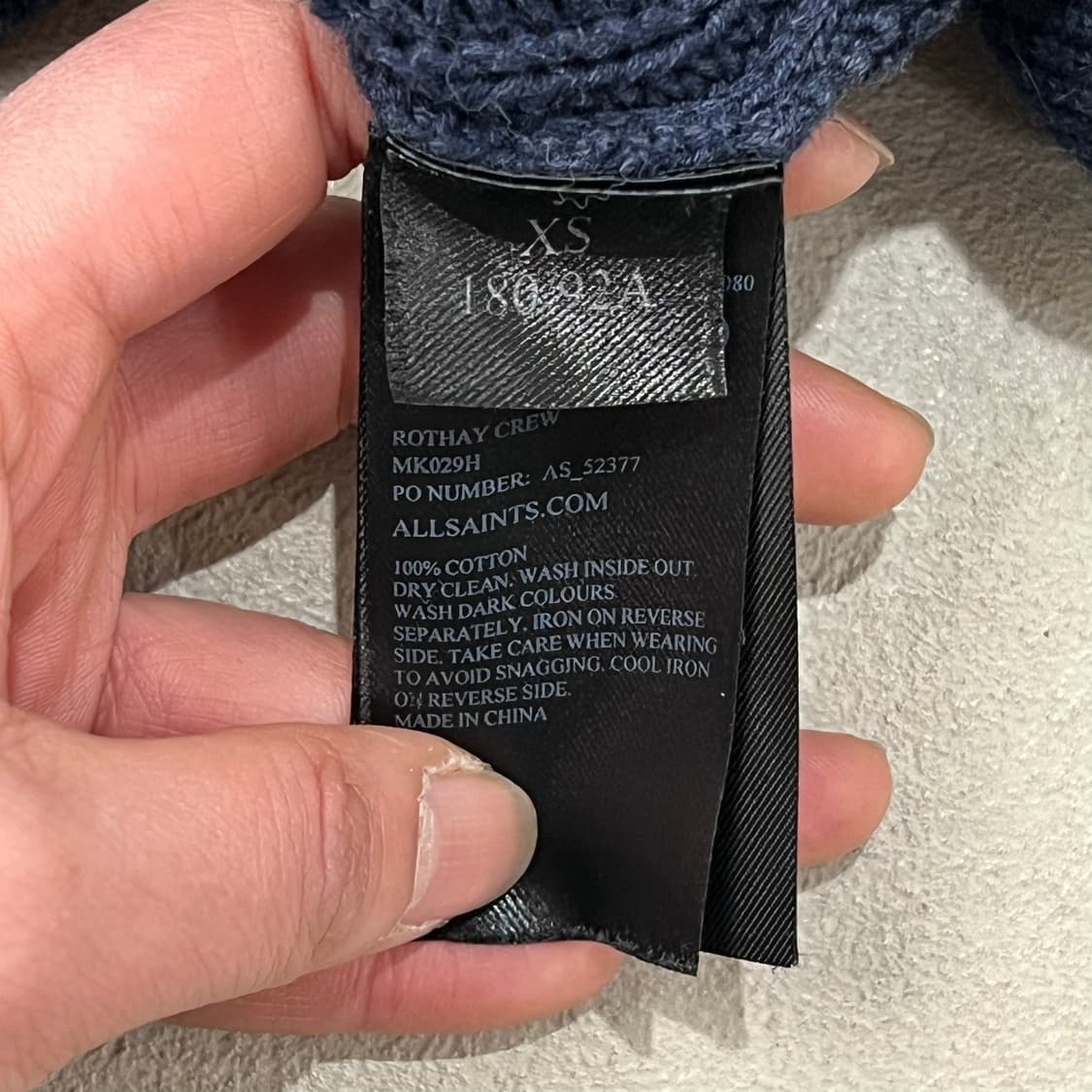 올세인츠 베이직 니트 s09306 상품이미지6