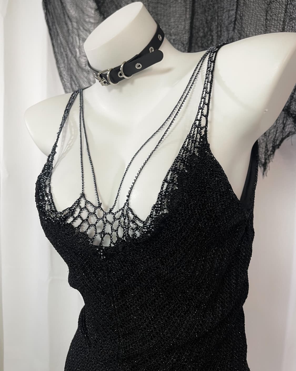 detail knit sleevless 상품이미지3