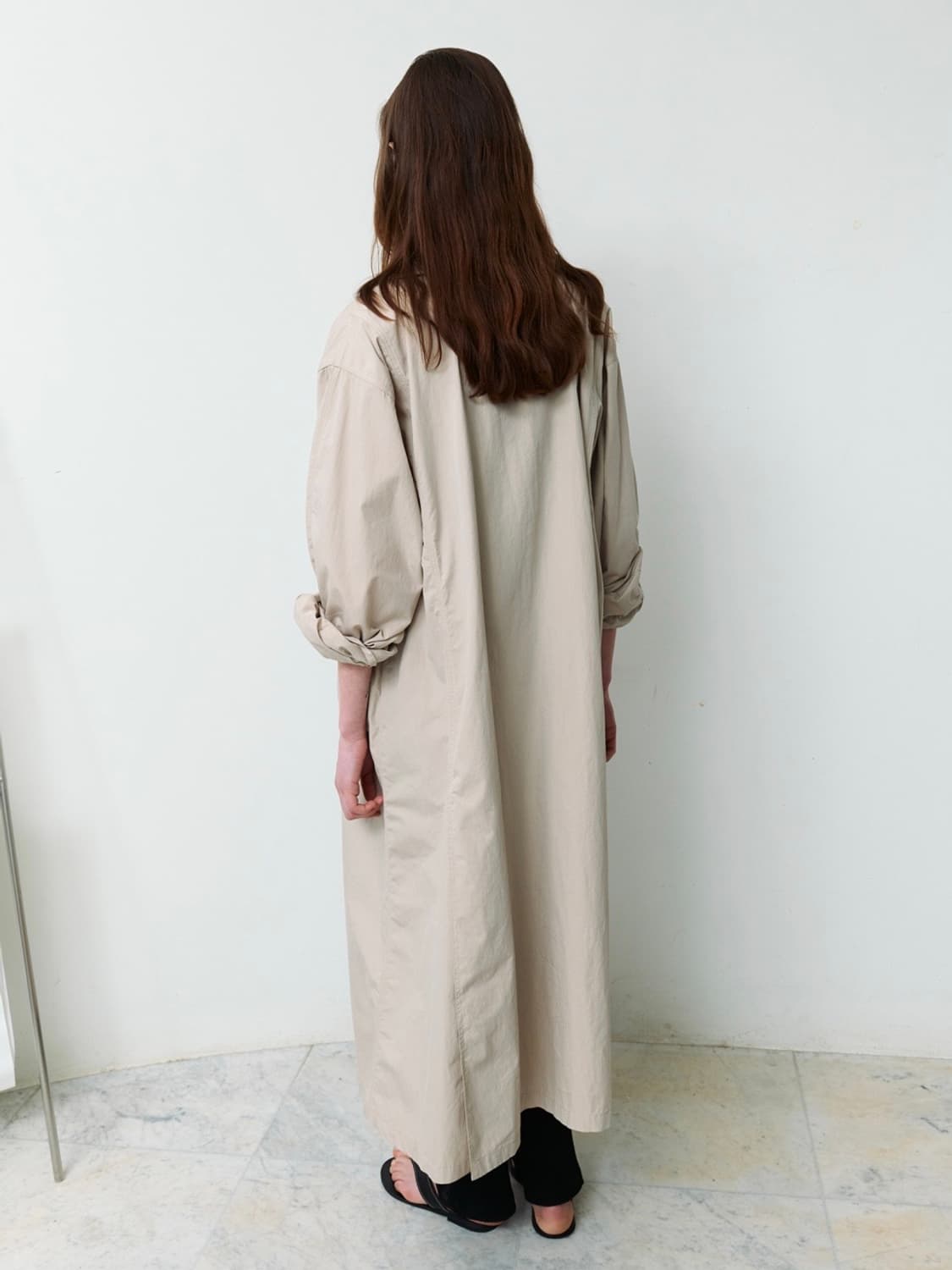 샵레터 Utility washed coat (taupe) 상품이미지2