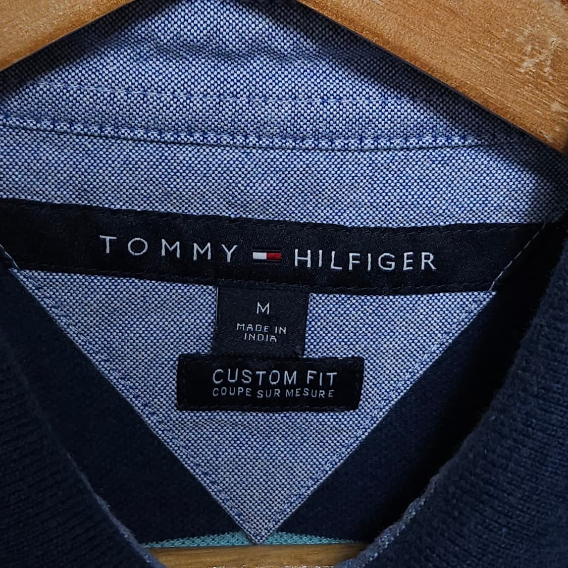 Tommy 타미 힐피거 스트라이프 반팔 카라티 105 상품이미지3