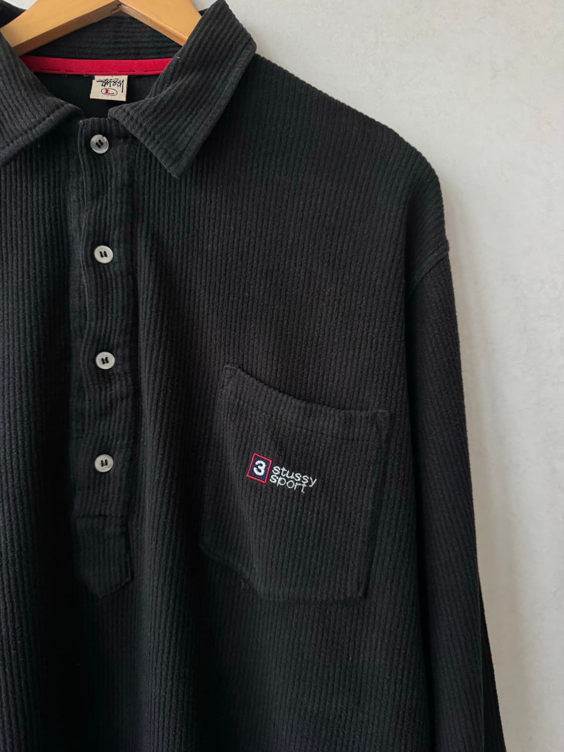 90s 스투시 폴로 롱슬립스 상품이미지2