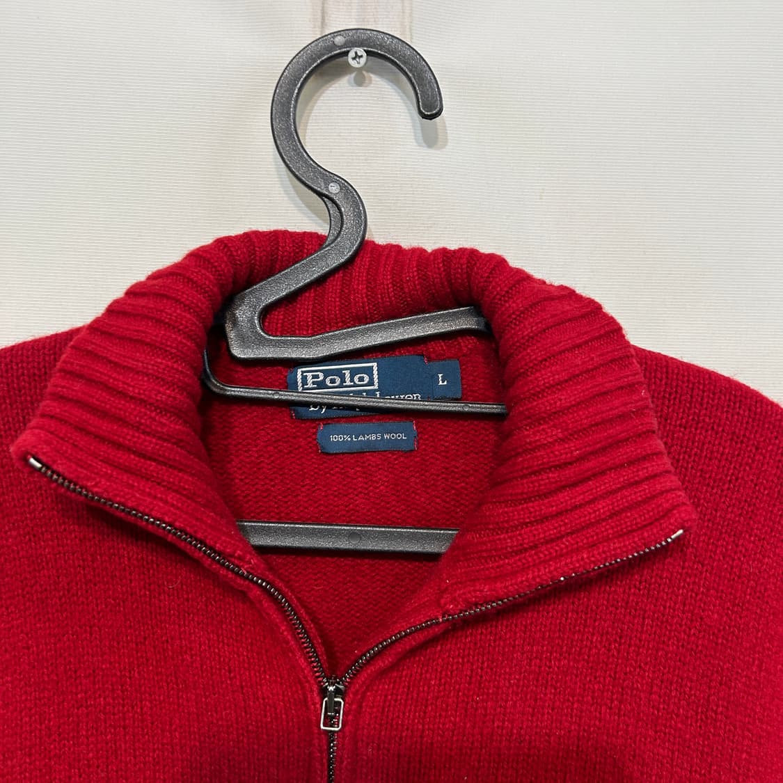 폴로 랄프로렌 남성 램스울 니트 집업 L 상품이미지2