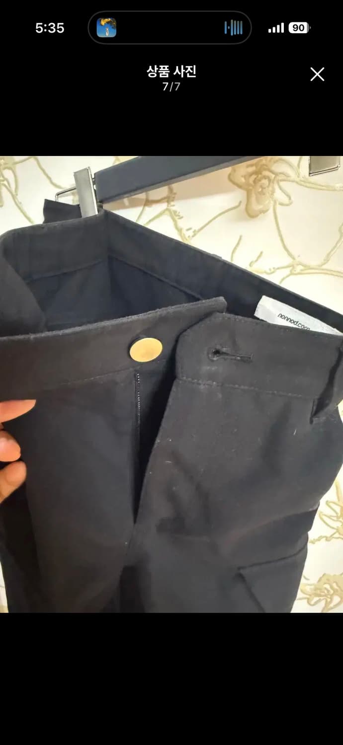 논노드 메카닉팬츠 블랙2사이즈 상품이미지7