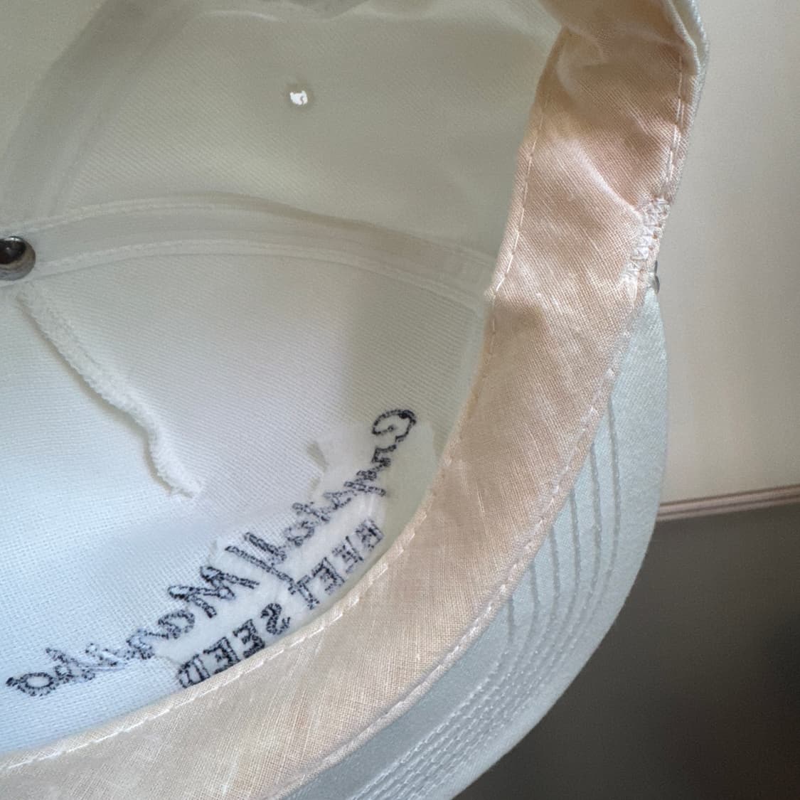 USA 화이트 레터링 트러커 빈티지 모자 볼캡 vintage cap 상품이미지5