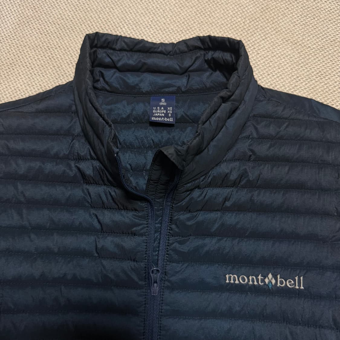 몽벨 다이아몬드 경량 패딩 자켓 상품이미지3