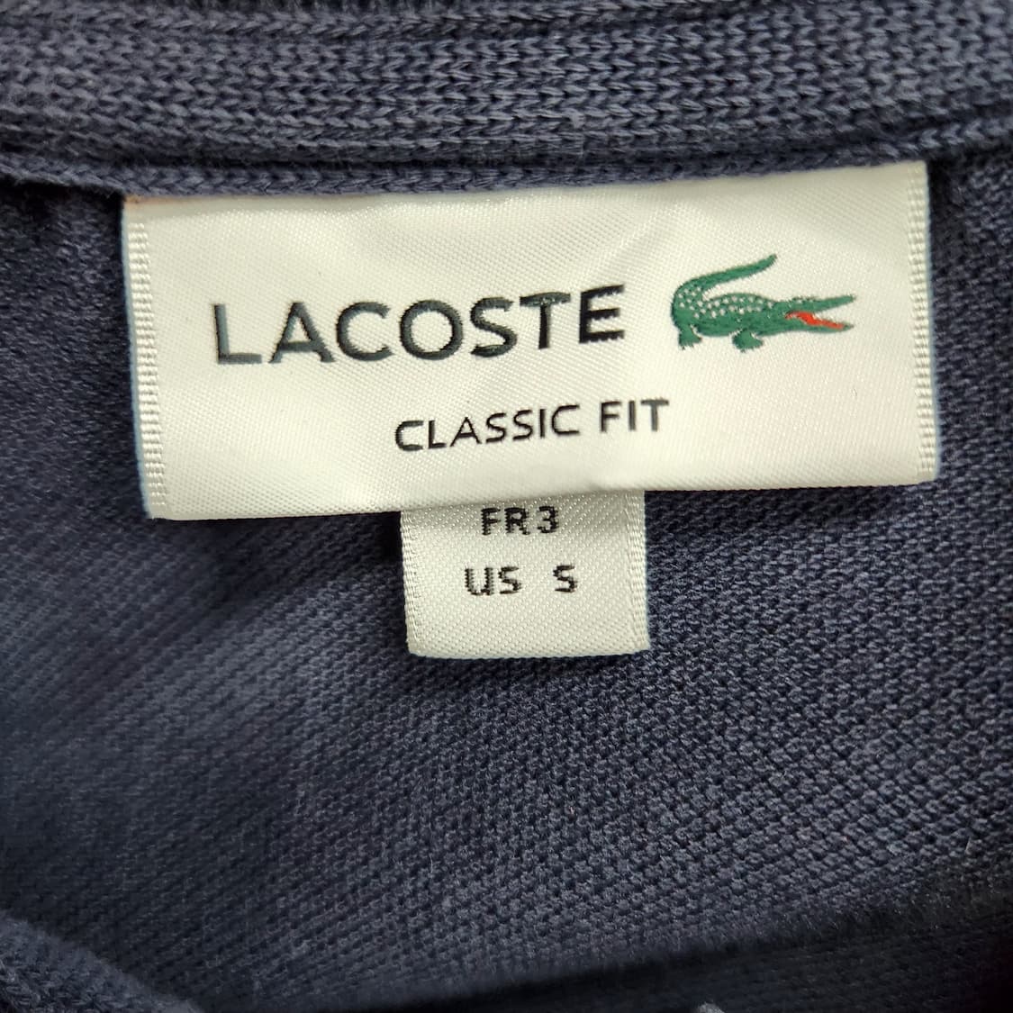 라코스테 로고 반팔카라 3(M) 상품이미지5