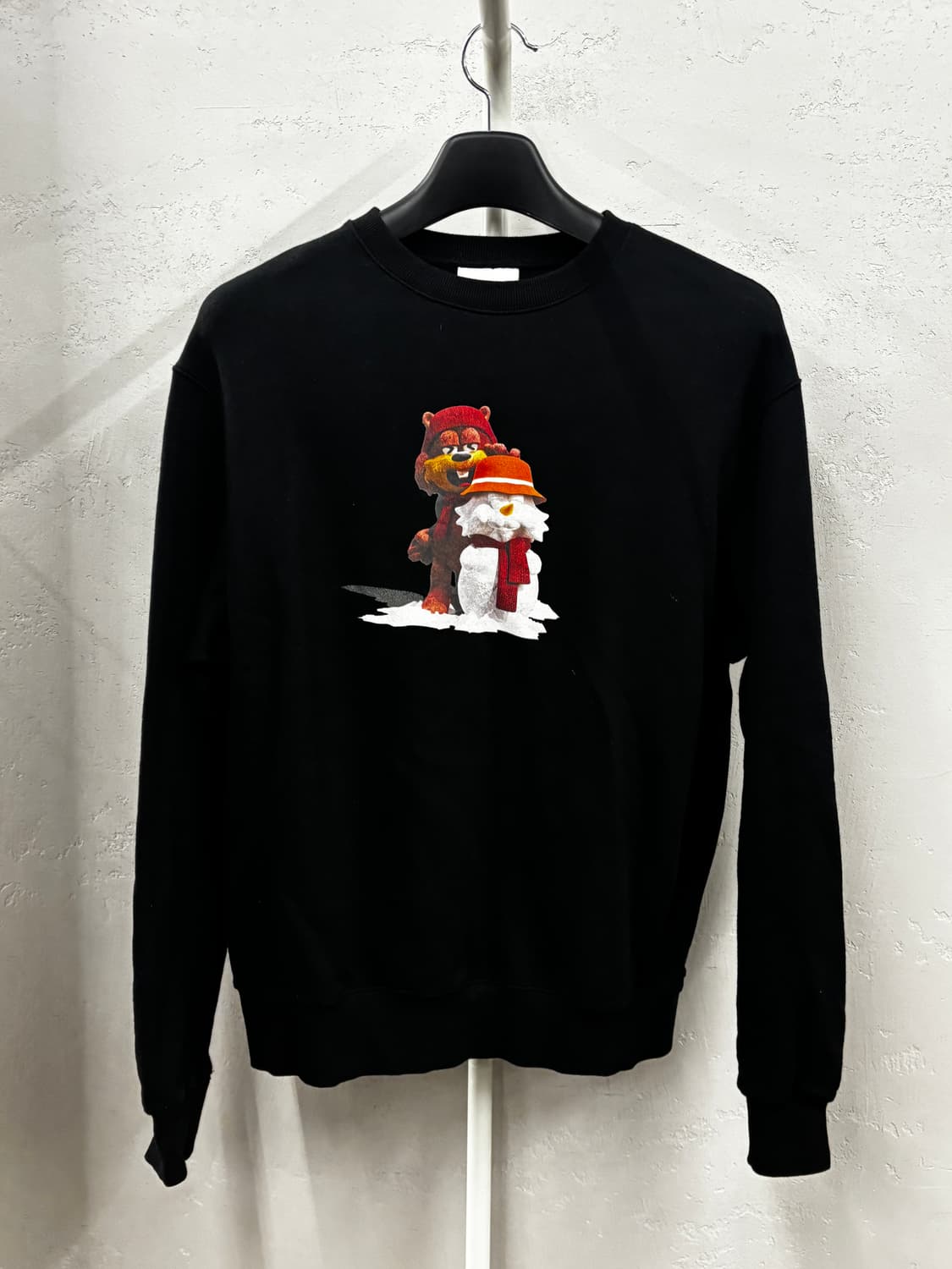 Balansa x BEAKER 맨투맨 블랙 M 상품이미지2