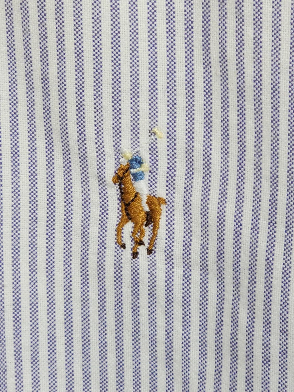 (L) 랄프로렌 폴로 남방 스트라이프 셔츠 로고 캐주얼  상품이미지4