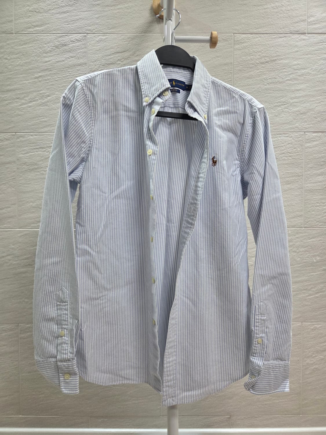 폴로 랄프로렌 스트라이프 옥스포드 셔츠(M) 상품이미지1