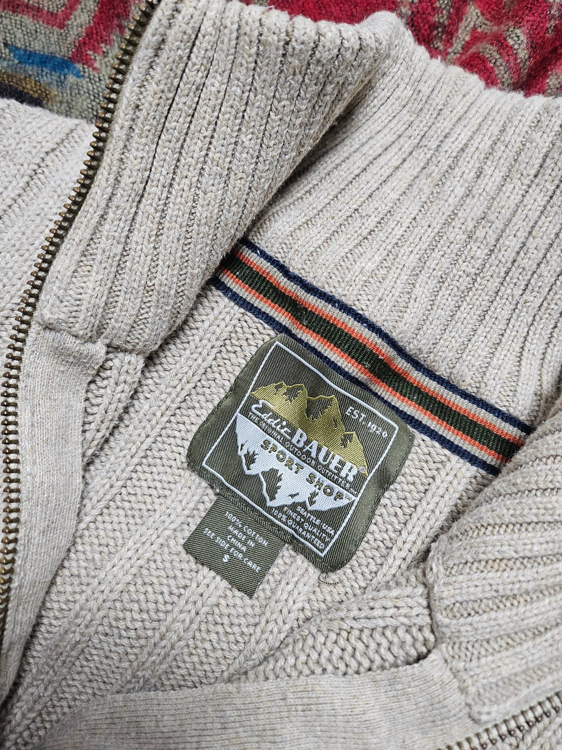 에디바우어 하프집업 니트 상품이미지3