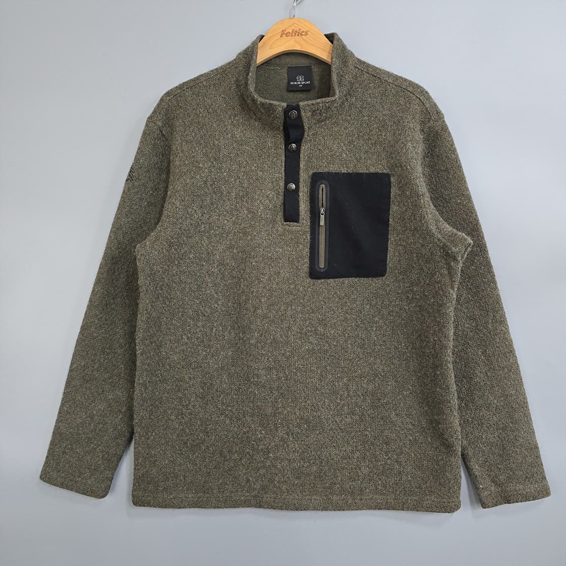 코오롱스포츠(KOLON ) 하프스냅 플리스 포켓 105 상품이미지1