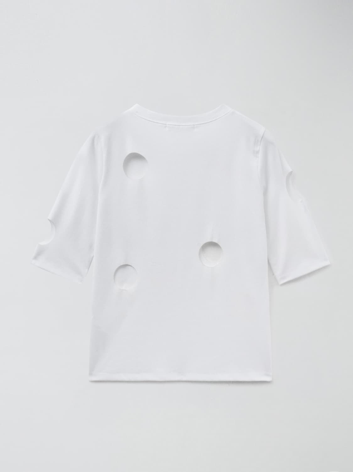 마조네 Hole detail t-shirt 상품이미지4