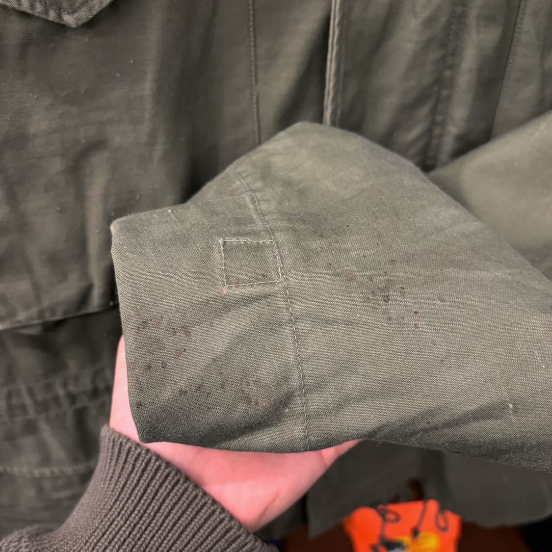 70s 오리지날 미군 M-65 필드자켓 사파리 퍼티그 자켓 N482 상품이미지7