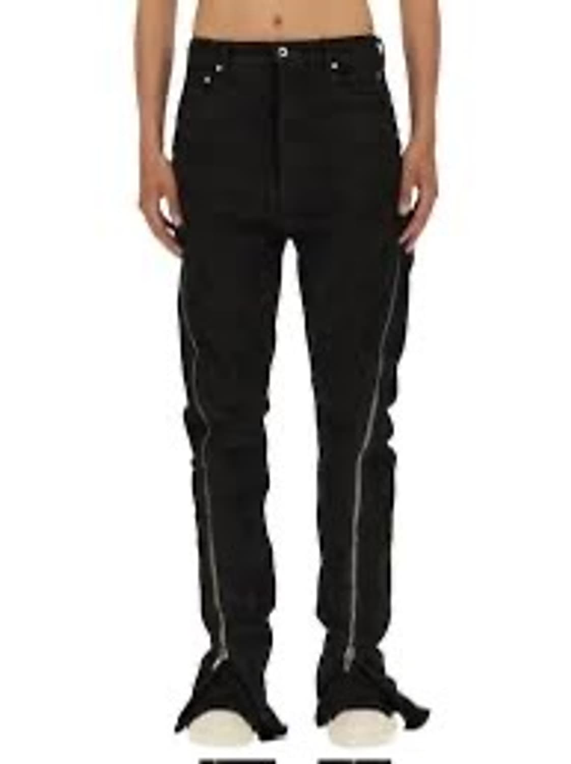 릭오웬스 다크쉐도우 스트레이트 볼란 데님 팬츠 상품이미지1