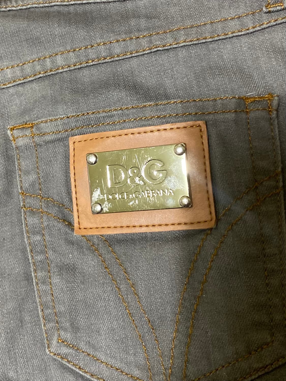 돌체앤가바나 청바지 허리 28 인치 남녀공용 상품이미지5