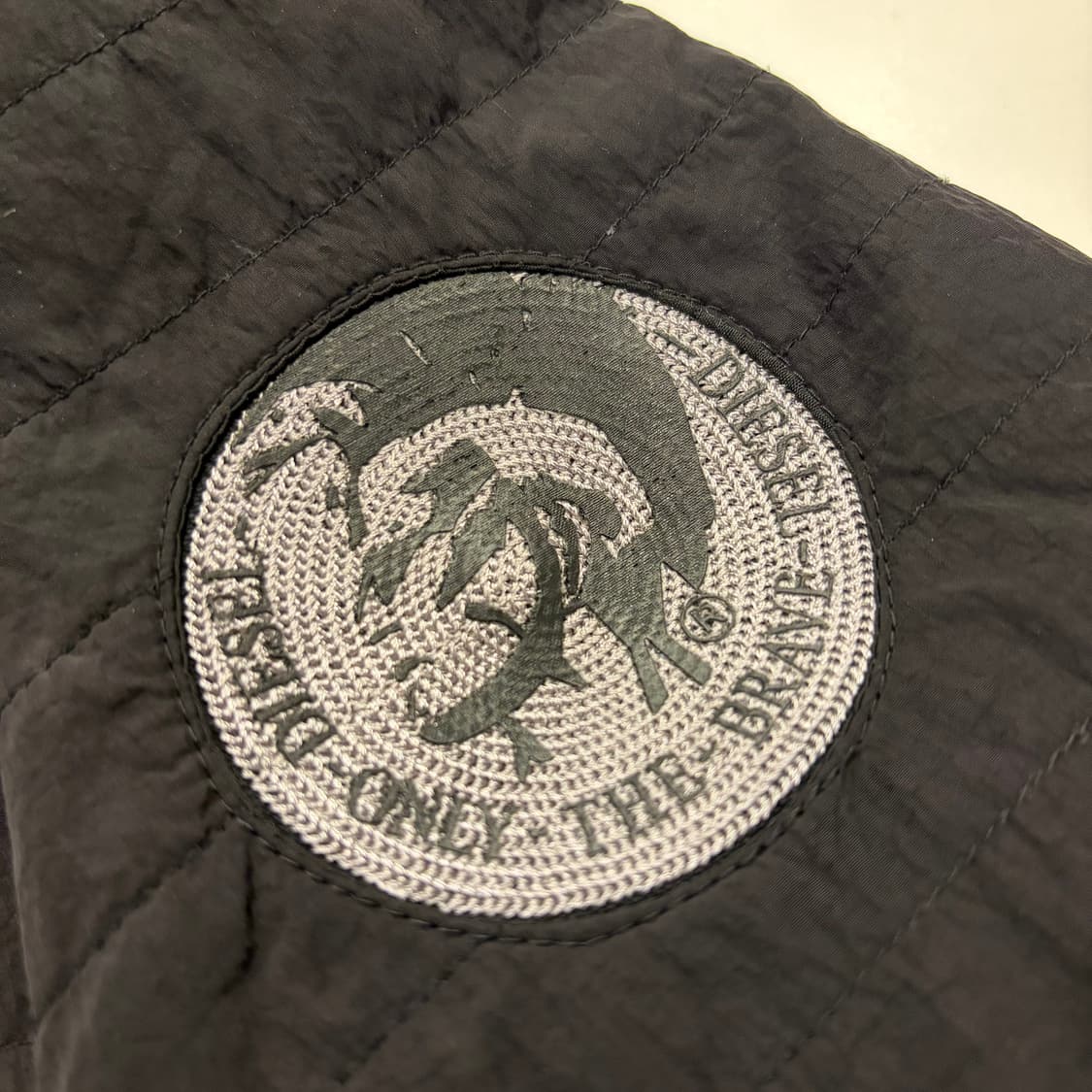 [S] 디젤 X 두카티 콜라보 나일론 블랙 자켓 B303 상품이미지4