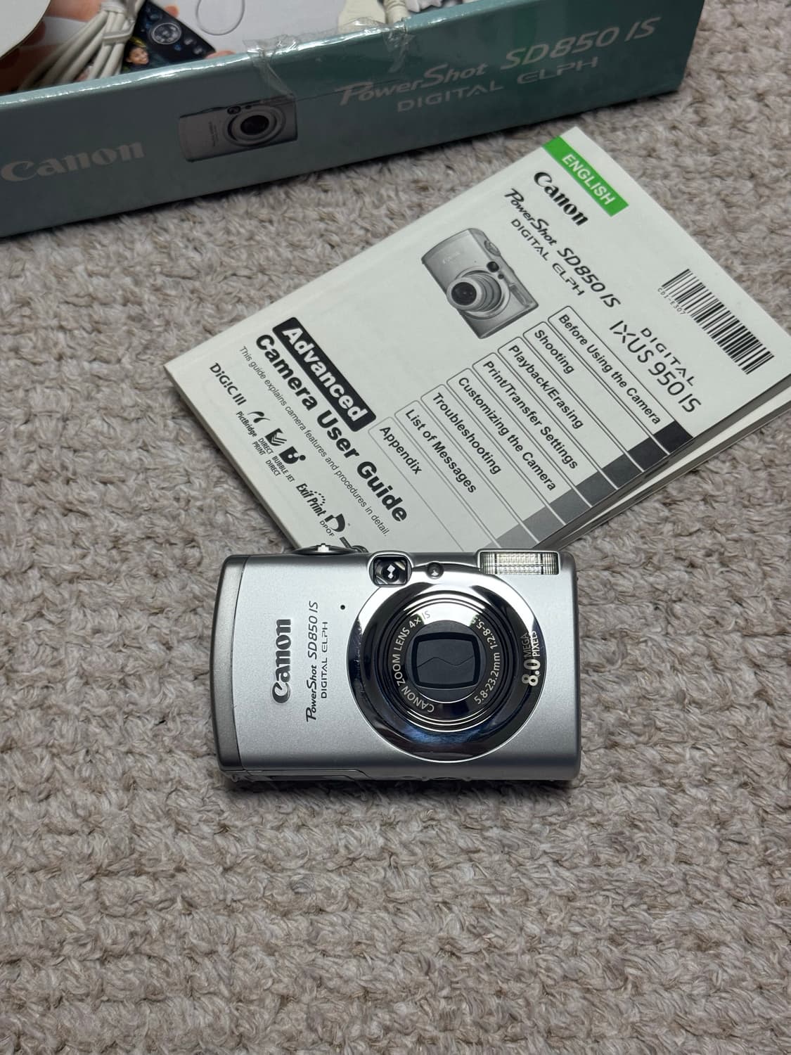 캐논 익서스 IXUS 950 / IXY 810 / SD850 상품이미지2