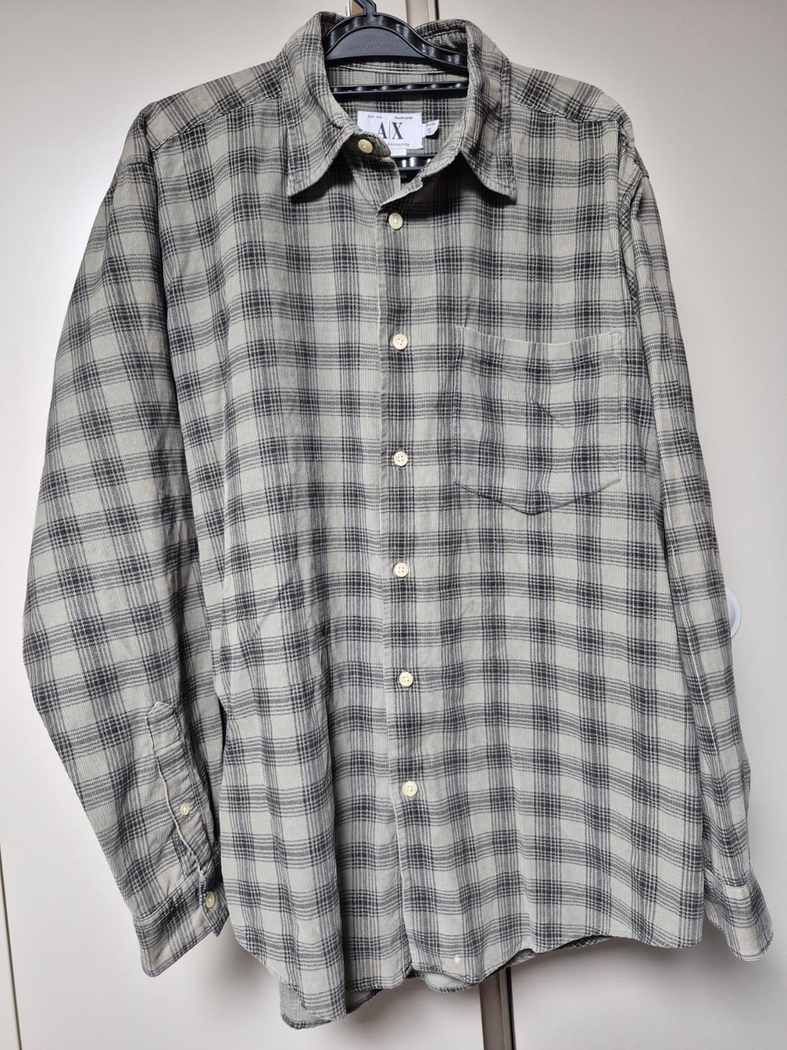 알마니 익스체인지 정품 남자 남방 실사이즈 100 팝니다 상품이미지1