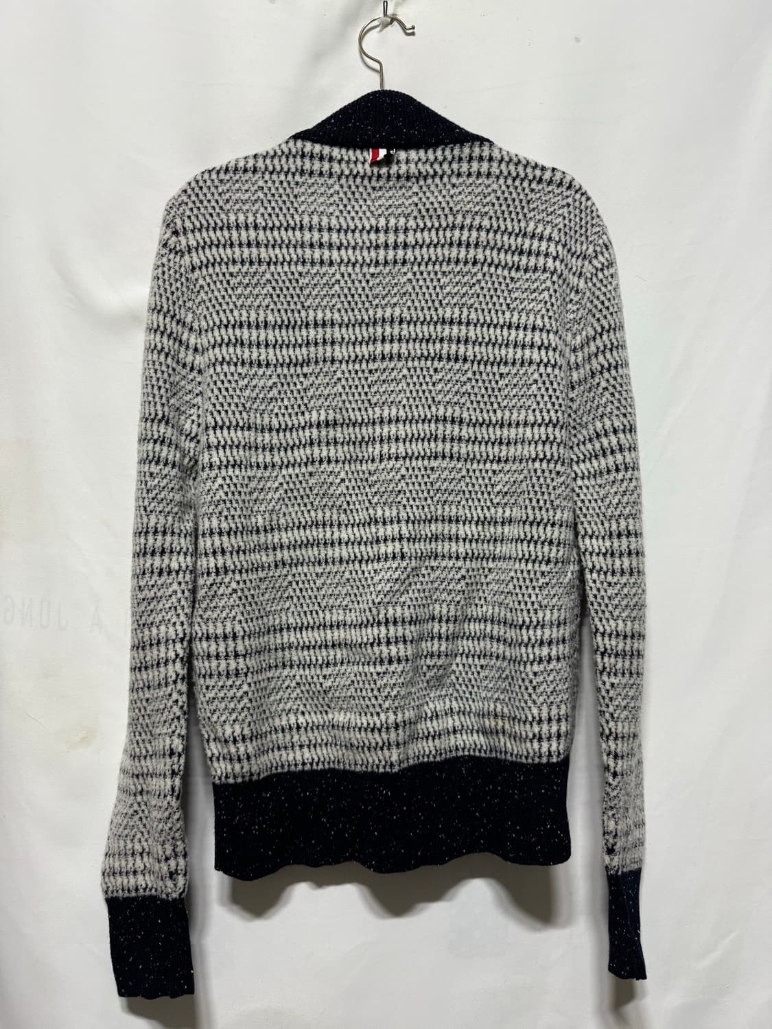 0 톰브라운 울 니트 블루종 자켓 상품이미지2