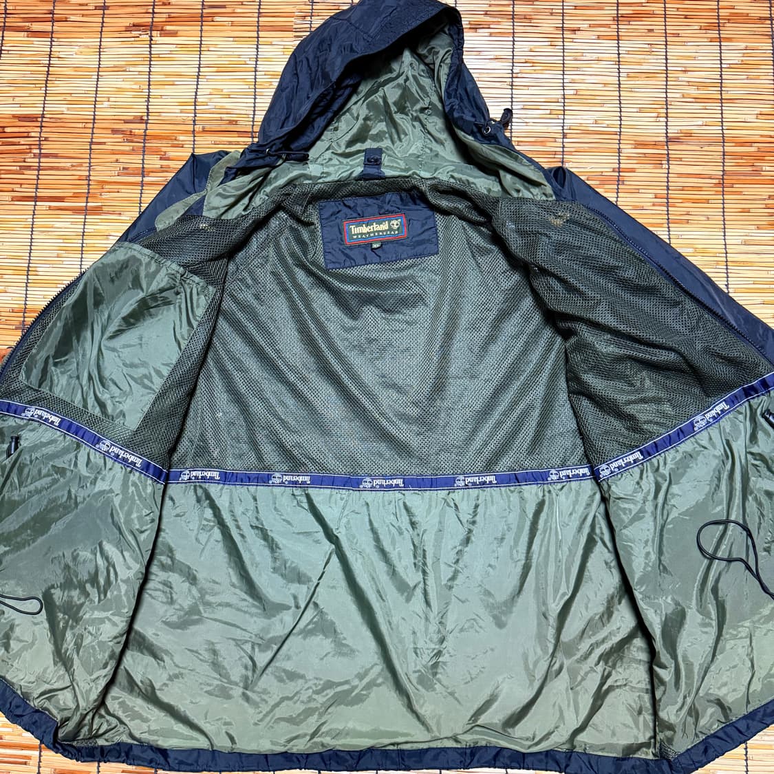 90s 팀버랜드 올드스쿨 고프코어 야상 바람막이 2XL 상품이미지5