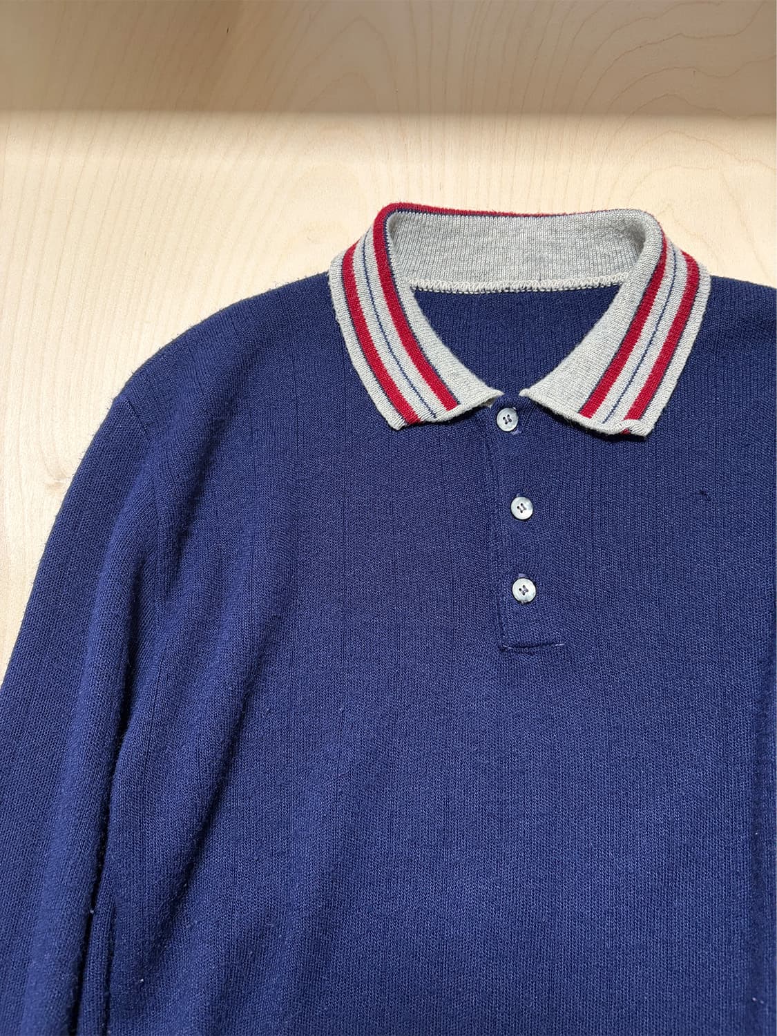 빈티지 폴로 니트 럭비 셔츠 상품이미지5
