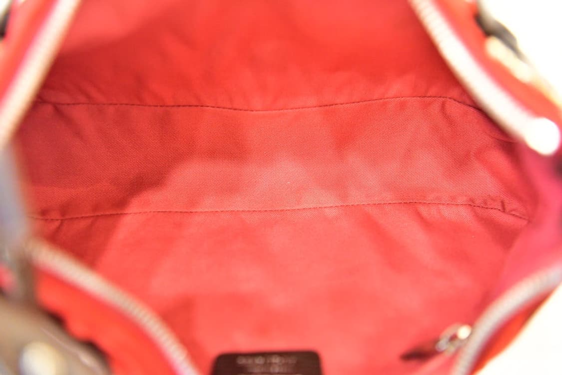 페라가모 스웨이드 레드 숄더백(정품) 상품이미지10