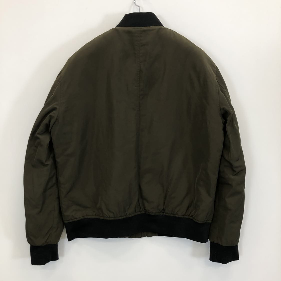 자라 누빔안감 MA-1 마원 블루종점퍼 XL  상품이미지4