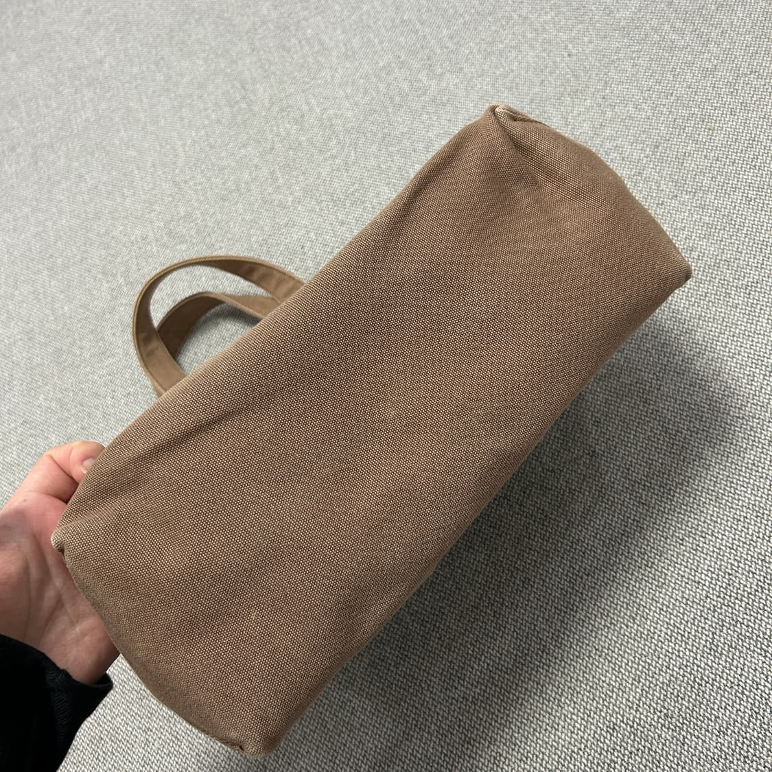 폴로 브라운 빅포니 캔버스백 상품이미지4