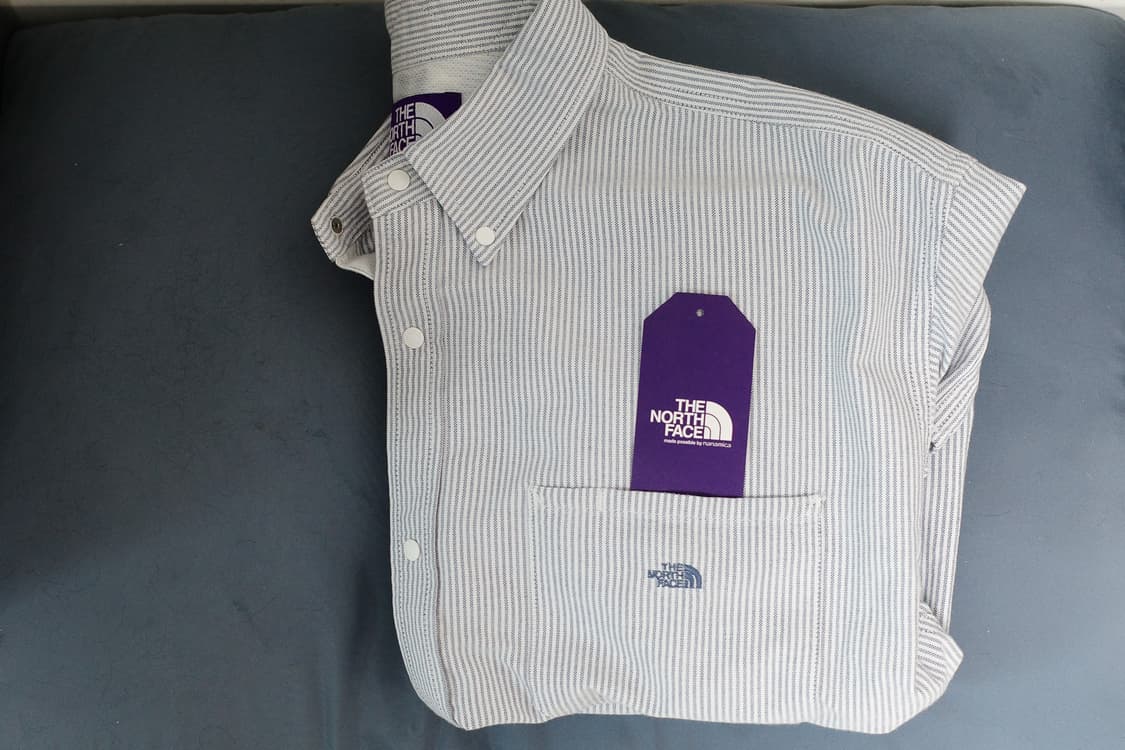 노스페이스 퍼플라벨 스냅셔츠 판매합니다 상품이미지1