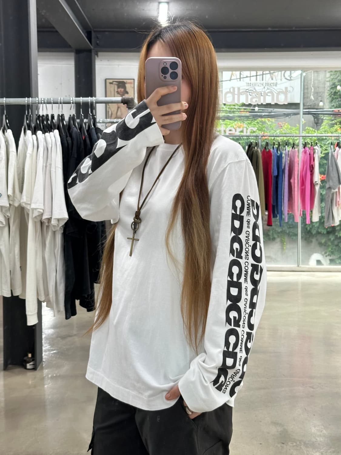 꼼데가르송 CDG 클래식 롱슬리브  상품이미지3